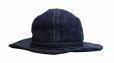 画像3:  BUZZ RICKSON'S バズリクソンズ BR01476 デニムハット　HAT,WORKING,DENIM ワンウォッシュ済み　ARMY アーミー　ミリタリー　グッズ　帽子