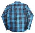 画像14: MOMOTAROU JEANS　桃太郎ジーンズ　05-310　オリジナルチェック・ワークシャツ　裏起毛　ネルシャツ　コットン100％　トップス (14)