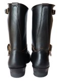 画像4: BILT BUCK ビルトバック Lot.444 Engineer Boots  Horsebutt Black エンジニアブーツ ホースバット ブラック ATTRACTIONSアトラクションズ フルベジタブルタンニング・ホースバットレザー BILTBUCKオリジナルセパレートソール