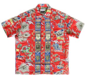 画像2: SUN SURF × BUZZ RICKSON'S SPECIAL EDITION “TROPIC LIGHTNING” SS38869 サンサーフ  バズリクソンズ コラボ ハワイアンシャツ トロピカルライティング ミリタリー  POI POUNDER TOG  東洋エンタープライス アロハシャツ 半袖シャツ