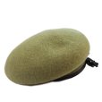 画像7: DAPPER'S ダッパーズ lot.1598 ARMY Style Woolen Beret アーミースタイル ベレー帽 ウール 100% ミリタリー 帽子 オリーブソリッド ブラックソリッド (7)
