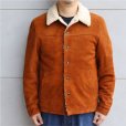 画像4: Y'2 LEATHER ワイツーレザー WJ-02 STEER SUEDE LUNCH COAT ステア スウェード ランチコート  ウールパイル ライナー