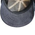 画像6: CUSHMAN クッシュマン 29232 デニムキャスケット 被り方を変えられるので自分のスタイルに合わせやすい！ クッシュマン 人気定番 CASQUETTE コットン100％ 10oz デニム生地  グッズ 帽子
