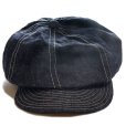 画像3: CUSHMAN クッシュマン 29232 キャスケット 被り方を変えられるので自分のスタイルに合わせやすい！ クッシュマン 人気定番 CASQUETTE コットン100％ 10oz デニム生地 BULACK CHAMBRAY ブラックシャンブレー グッズ 帽子