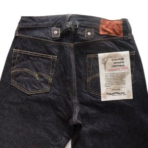 画像18: STUDIO D'ARTISAN ステュディオダルチザン SD-102CB 15oz loose straight denimpants　with cinch back シンチバック付き ルーズストレート 旧式力織機使用 職人こだわりのザラツキとムラ感 経年変化を楽しめる ジーパン made in japan 国産ジーンズ 5pocket 5ポケット