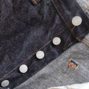 画像9: STUDIO D'ARTISAN ステュディオダルチザン SD-102CB 15oz loose straight denimpants　with cinch back シンチバック付き ルーズストレート 旧式力織機使用 職人こだわりのザラツキとムラ感 経年変化を楽しめる ジーパン made in japan 国産ジーンズ 5pocket 5ポケット