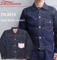 画像1: DELUXEWARE デラックスウエア DX4015  FIRST MODEL JACKET　人気定番 15oz 1stモデル　ファーストモデル　ヴィンテージスタイル　Rogue Denim ローグデニム デニムジャケット Gジャン ジージャン (1)