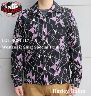 画像1: JELADO ジェラード SG81117 50年代 オープンカラーシャツ Westcoast Shirt Special Print ウエストコーストシャツ ヴィンテージ スペシャルプリント 長袖シャツ