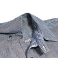 画像7: DALEE'S&CO ダリーズアンドコー Surgical Denim 20s SURGICAL DENIM サージカルデニムシャツ 肌触りの良い インディゴパナマ生地 の レイルロードシャツ トップス 長袖シャツ