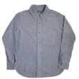 画像4: DALEE'S&CO ダリーズアンドコー Surgical Denim 20s SURGICAL DENIM サージカルデニムシャツ 肌触りの良い インディゴパナマ生地 の レイルロードシャツ トップス 長袖シャツ