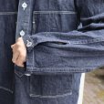 画像11: BUZZ RICKSONS バズリクソンズ BR15301 U.S. ARMY DENIM PULLOVER JACKET USアーミー デニム プルオーバー ジャケット コットン100％ ブルーデニム 使用 アウター ジャケット ワークスタイル ミリタリー (11)