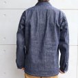 画像3: BUZZ RICKSONS バズリクソンズ BR15301 U.S. ARMY DENIM PULLOVER JACKET USアーミー デニム プルオーバー ジャケット コットン100％ ブルーデニム 使用 アウター ジャケット ワークスタイル ミリタリー (3)