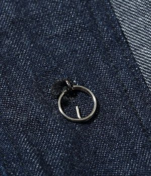 画像7: BUZZRICKSON'Sバズリクソンズ BR12744A U.S NAVY ユーティリティジャケット デニム ネイビー ミリタリー ジャケット ダンガリージャンパー アウター ジャケット ミリタリースタイル