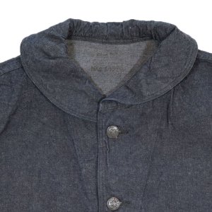 画像5: BUZZRICKSON'Sバズリクソンズ BR12744A U.S NAVY ユーティリティジャケット デニム ネイビー ミリタリー ジャケット ダンガリージャンパー アウター ジャケット ミリタリースタイル