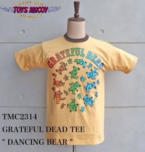 画像1: TOYS McCOY トイズマッコイ TMC2314 半袖 グレイトフル・デッド ダンシングベア デッドベア Tシャツ グラデーションカラー プリント GRATEFUL DEAD TEE " DANCING BEAR "