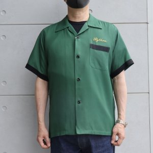 画像2: TAILOR TOYO テーラー東洋 TT39104 SUKA BOWLING SHIRT “DRUNK & DISORDERLY” ボウリングチーム 沖縄 アメリカ軍 「DRUNK & DISORDERLY」ミリタリーポリス MP 刺繍 カスタム オーダー ボウリングシャツ ミリタリー 半袖シャツ 東洋エンタープライズ