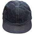 画像3: BUZZ RICKSON'S バズリクソンズ BR02308 HAT, WORKING, DENIM (MOD.) ARMY DENIM CAP アーミーデニムキャップ ミリタリー カットオフ デニムワーク キャップ グッズ 帽子 (3)