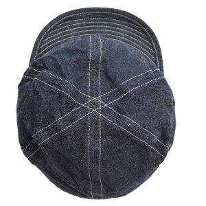 画像6: BUZZ RICKSON'S バズリクソンズ BR02308 HAT, WORKING, DENIM (MOD.) ARMY DENIM CAP アーミーデニムキャップ ミリタリー カットオフ デニムワーク キャップ グッズ 帽子