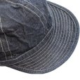 画像7: BUZZ RICKSON'S バズリクソンズ BR02308 HAT, WORKING, DENIM (MOD.) ARMY DENIM CAP アーミーデニムキャップ ミリタリー カットオフ デニムワーク キャップ グッズ 帽子