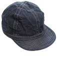 画像4: BUZZ RICKSON'S バズリクソンズ BR02308 HAT, WORKING, DENIM (MOD.) ARMY DENIM CAP アーミーデニムキャップ ミリタリー カットオフ デニムワーク キャップ グッズ 帽子