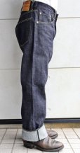 画像3: CUSHMAN クッシュマン 22177 13.5oz DENIM 5POCKT 13.5オンスデニム5ポケット  リジット ノンウォッシュ サンフォライズ加工 防縮加工 クッシュマン定番  standard straight スタンダード ストレートタイプ コットン100％ made in japan 5pocket denimpants 5ポケット ジーンズ ジーパン デニムパンツ 国産デニム