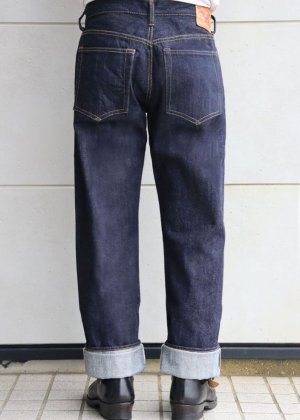 画像4: DELUXEWARE デラックスウエアDX5015 STANDARD STRAIGHT  スタンダードストレート 蛇行縫製 ヴィンテージを感じさせる力強い経年変化が楽しめる 15oz ローグデニム 日本製 国産デニム made in japan 5pocket denimpants 5ポケット ジーンズ ジーパン デニムパンツ