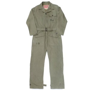 画像2: 【TOP別注】　CUSHMAN × TOP  クッシュマン×トップ herringbone all-in-one ヘリンボンオールインワン military jumpsuit ミリタリー ジャンプスーツ 繋ぎ