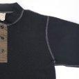 画像12: BUZZ RICKSON'S バズリクソンズBR68130 THERMAL HENLEY NECK T-SHIRTS  肌触りの良い着心地 の ヘンリーネック ミリタリー サーマル Tシャツ ワッフル サーマル 長袖Tシャツ