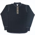 画像10: BUZZ RICKSON'S バズリクソンズBR68130 THERMAL HENLEY NECK T-SHIRTS  肌触りの良い着心地 の ヘンリーネック ミリタリー サーマル Tシャツ ワッフル サーマル 長袖Tシャツ