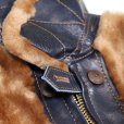 画像6: Y'2 LEATHER INDIGO HORSE GRIZZLY JACKET ~ 25th Anniversary Limited ~ ワイツーレザー 25周年記念 インディゴホース グリズリージャケット クマジャン レザージャケット ジャケット 天然 馬革 本革 ウール 日本製 職人手づくり