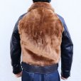 画像3: Y'2 LEATHER INDIGO HORSE GRIZZLY JACKET ~ 25th Anniversary Limited ~ ワイツーレザー 25周年記念 インディゴホース グリズリージャケット クマジャン レザージャケット ジャケット 天然 馬革 本革 ウール 日本製 職人手づくり