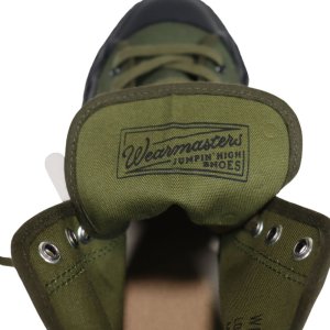 画像17: WEARMASTERS by Attractions ウエアマスターズ バイアトラクションズ 408 Jumpin’High Shoes ハイカット オールドスクール ミリタリースニーカー 軽くて歩きやすい ストレスフリーな 履き心地 シューズ スニーカー