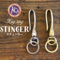 KC's ケイシイズ KAK700 回転式の (針) ツリバリキーリング KEY RING stinger キーホルダー や アクセサリー アウトドア にも !