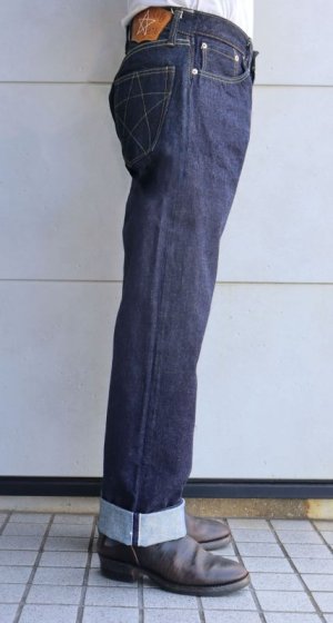 画像3: SUGAR CANE シュガーケーン SC40065  14.25oz. DENIM UNION STAR JEANS スタージーンズ 1960年代 ユニオンスター 星型ステッチ レギュラー ストレートシルエット ジーンズ ジーパン 東洋エンタープライズ 国産ジーンズ made in japan 5pocket denimpants 5ポケット ジーンズ ジーパン デニムパンツ