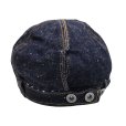画像6: SAMURAI JEANS サムライジーンズ SJ201WC-5000VX17oz 17ozデニムワークキャップ 零モデルをイメージ 人気モデル ワークキャップ メカニックキャップ A-3キャップ デニムキャップ ワーク ミリタリー