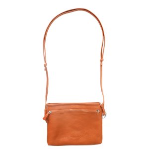 画像2: ART BROWN アートブラウン KNC00065AB Arizona Leather satchel bag アリゾナレザー サコッシュバッグ　マグネット バケッタ製法 牛革 カウハイド  バッグ ショルダーバッグ 鞄