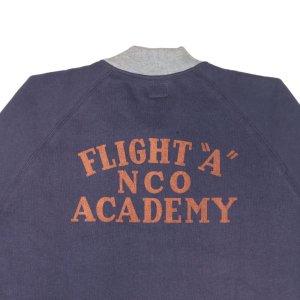 画像13: TOYS McCOY トイズマッコイ TMC2365 C-2 SWEAT 8TH AF " FLIGHT "A" NCO ACADEMY " ミリタリースウェット 空軍 士官学校 アカデミー C-2セーター プリント フルジップ 裏起毛 スウェット トレーナー