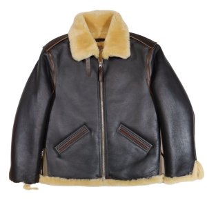 画像17: Y'2 LEATHER ワイツーレザー B-6 COLOMER MOUTON SKIN Type B-6 フライトジャケット ミリタリージャケット  レザー ムートン  本革 コロメール社 コロメールムートン