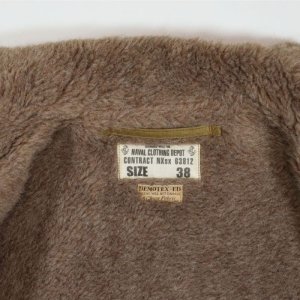 画像15: BUZZ RICKSON'S バズリクソンズ BR15345 Type N-1 Khaki “NAVY DEPARTMENT DEMOTEX-ED” N -1カーキ デッキジャケット ジャングルクロス アルパカモヘア　　ミリタリージャケット US.NAVY ネイビー ジャケット 防寒
