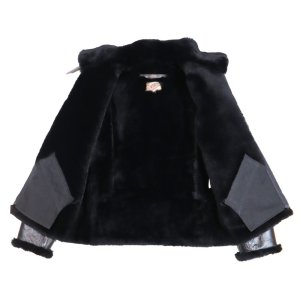 画像11: Y'2 LEATHER ワイツーレザー B-6 COLOMER MOUTON SKIN Type B-6 フライトジャケット ミリタリージャケット  レザー ムートン  本革 コロメール社 コロメールムートン