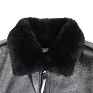 画像5: Y'2 LEATHER ワイツーレザー B-6 COLOMER MOUTON SKIN Type B-6 フライトジャケット ミリタリージャケット  レザー ムートン  本革 コロメール社 コロメールムートン