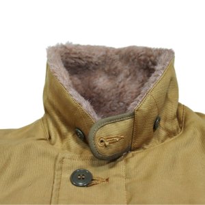 画像7: BUZZ RICKSON'S バズリクソンズ BR15345 Type N-1 Khaki “NAVY DEPARTMENT DEMOTEX-ED” N -1カーキ デッキジャケット ジャングルクロス アルパカモヘア　　ミリタリージャケット US.NAVY ネイビー ジャケット 防寒