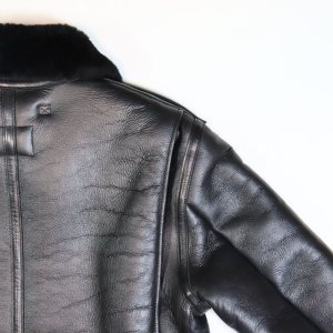 画像15: Y'2 LEATHER ワイツーレザー B-6 COLOMER MOUTON SKIN Type B-6 フライトジャケット ミリタリージャケット  レザー ムートン  本革 コロメール社 コロメールムートン