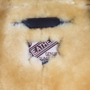 画像26: Y'2 LEATHER ワイツーレザー B-6 COLOMER MOUTON SKIN Type B-6 フライトジャケット ミリタリージャケット  レザー ムートン  本革 コロメール社 コロメールムートン