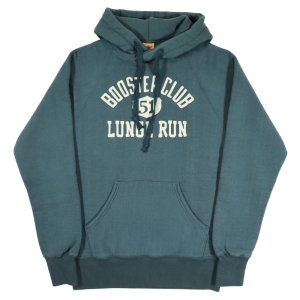 画像3: DELUXEWARE デラックスウエア LPL-05 BOOSTER ミディアムウエイトパーカー カレッジデザイン　ブースタークラブ 裏起毛 吊り編み トレーナー フード付き フーディパーカー スウェット パーカー