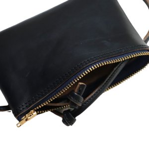 画像8: ART BROWN アートブラウン VGC00067AB ポーチウォレット POUCH WALLET ホーウィン クロムエクセル HORWEEN Chromexcel セパレート式 コインケース 付属 ショルダー バッグ ポーチ ウォレット 本革 日本製