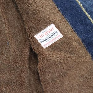 画像19: JELADO×COLIMBO CT83418B Observer Jacket Custom Indigo ジェラード　コリンボ コラボレーション ダブルネーム オブザーバー ジャケット カスタム インディゴ " Robbers Roost " (ロバースルースト) アラスカ CBs シービーズ Seabees ドクロ プリント ミリタリージャケット 