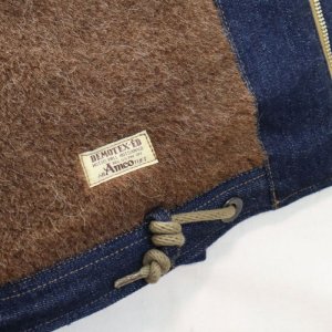 画像20: JELADO×COLIMBO CT83418B Observer Jacket Custom Indigo ジェラード　コリンボ コラボレーション ダブルネーム オブザーバー ジャケット カスタム インディゴ " Robbers Roost " (ロバースルースト) アラスカ CBs シービーズ Seabees ドクロ プリント ミリタリージャケット 