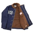 画像17: JELADO×COLIMBO CT83418B Observer Jacket Custom Indigo ジェラード　コリンボ コラボレーション ダブルネーム オブザーバー ジャケット カスタム インディゴ " Robbers Roost " (ロバースルースト) アラスカ CBs シービーズ Seabees ドクロ プリント ミリタリージャケット 