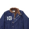 画像14: JELADO×COLIMBO CT83418B Observer Jacket Custom Indigo ジェラード　コリンボ コラボレーション ダブルネーム オブザーバー ジャケット カスタム インディゴ " Robbers Roost " (ロバースルースト) アラスカ CBs シービーズ Seabees ドクロ プリント ミリタリージャケット 